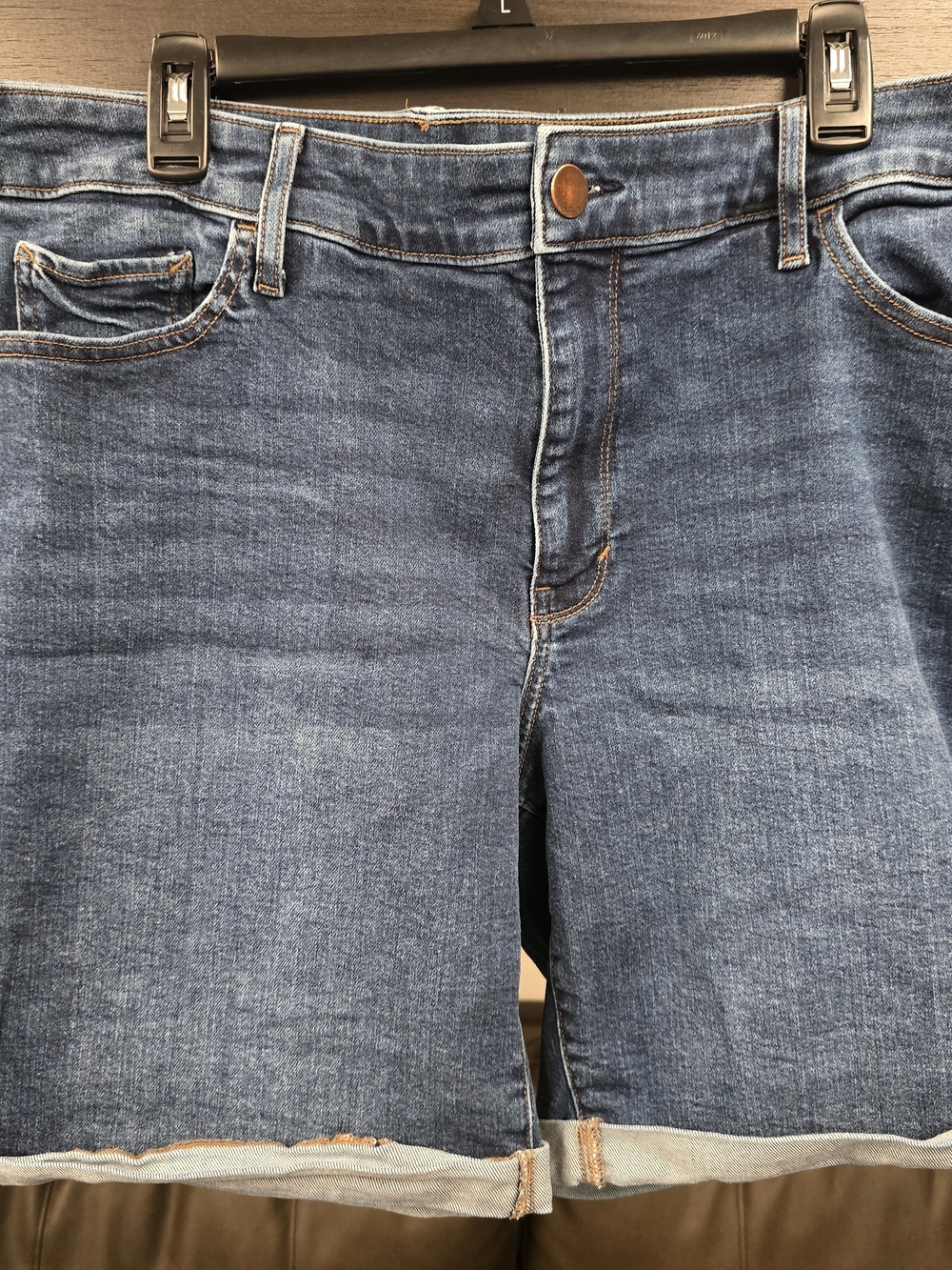 a.n.a Blue Denim Shorts, Size 16W
